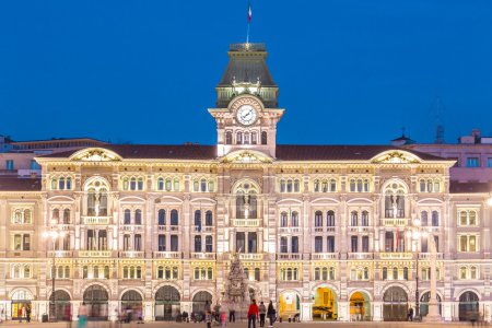 City Hall, Palazzo del Municipio, Trieste, Italy.