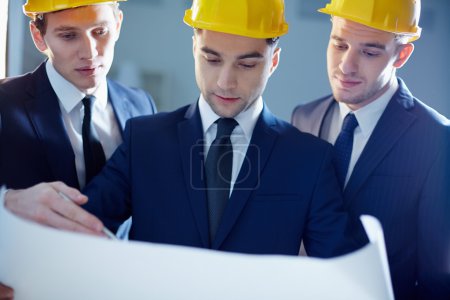Workers planning