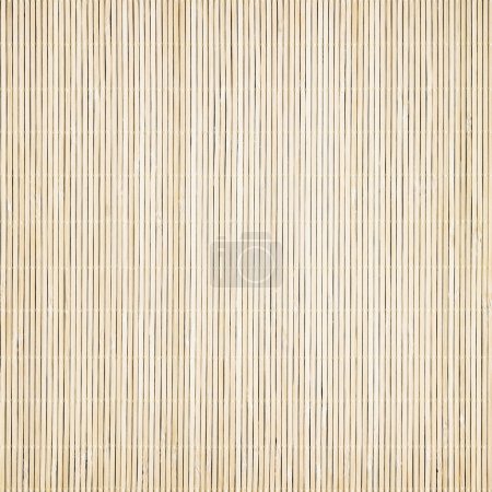 Light brown bamboo mat