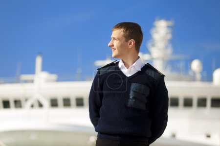 boatswain near the boat
