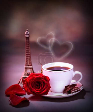 Morning drink in Paris