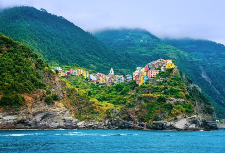 Italian city on coastline