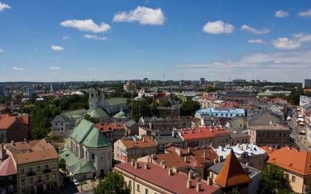 Old town of Lublin skyline, Poland