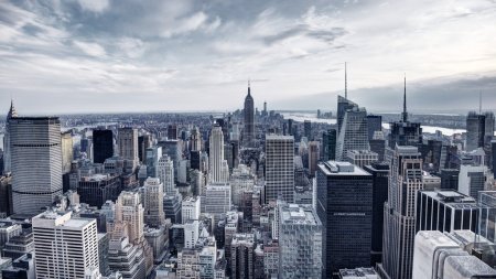 New York City Aerial View Panorama
