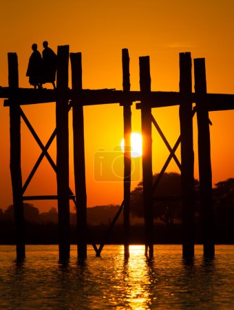 Bridge U-Bein teak bridge