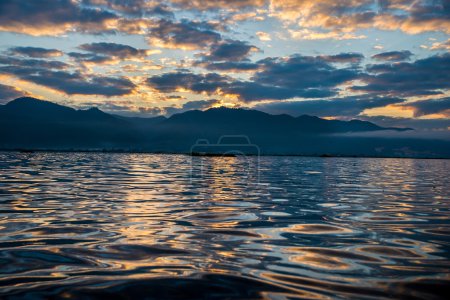 Dawn on Inle Lake