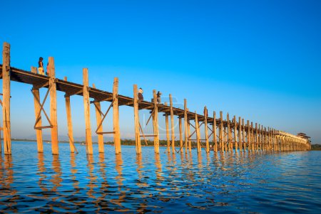 Bridge U-Bein teak bridge