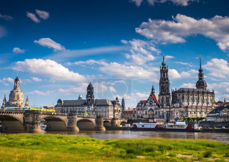 The ancient city of Dresden, Germany