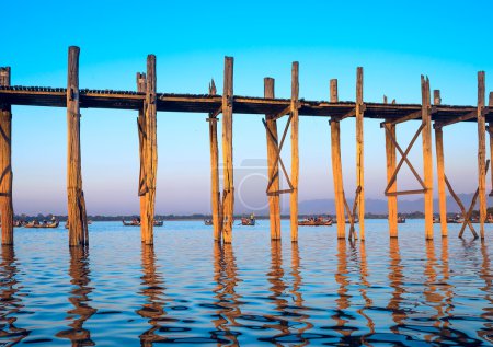 Bridge U-Bein teak bridge