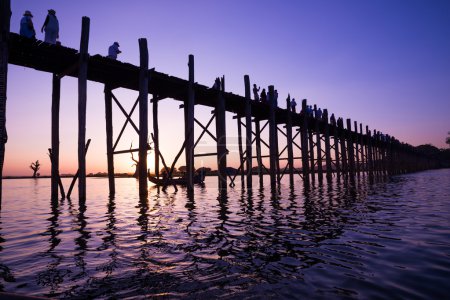 Bridge U-Bein teak bridge