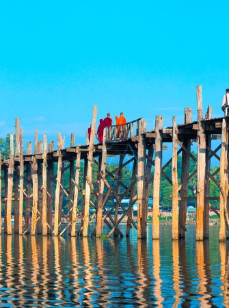 Bridge U-Bein teak bridge