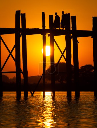 Bridge U-Bein teak bridge