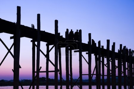 Bridge U-Bein teak bridge