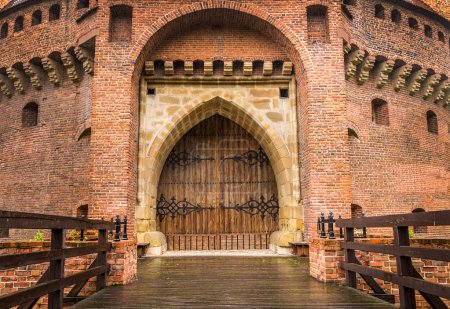 Gate at Krakow castle