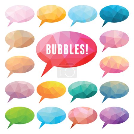Bubbles Polygonal