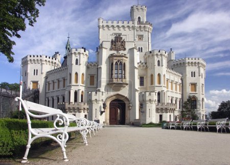 castle Hluboka nad Vltavou