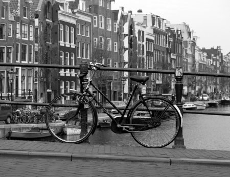 Black and white amsterdam