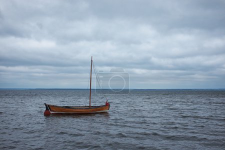 Boat on the Baltic sea.
