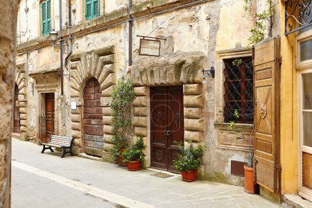 Street of medieval village