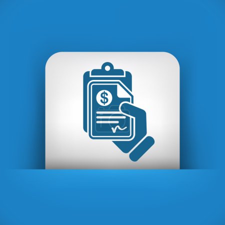 Money document icon