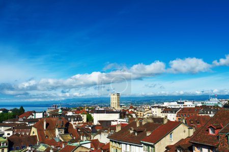 Skyline of Lausanne