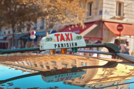 Parisian taxi