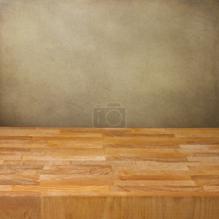 Background with wooden board