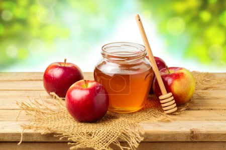 Honey and apples