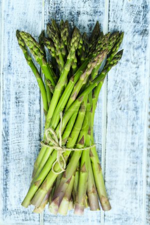 Asparagus, a bunch of fresh asparagus