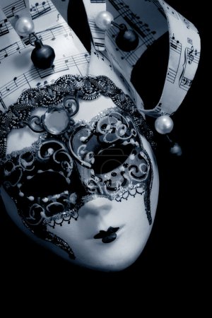 Venetian Mask over black
