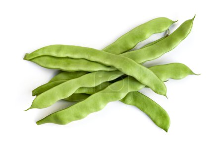 Flat Beans Isolated