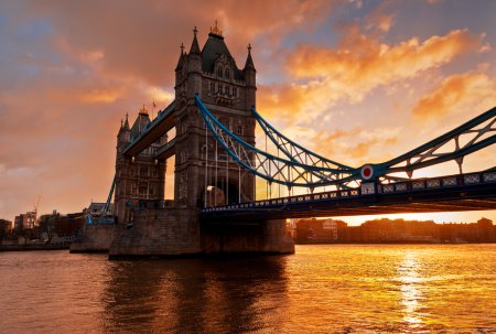 Tower Bridge in London, England