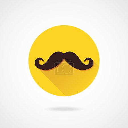 Vector Mustache Icon