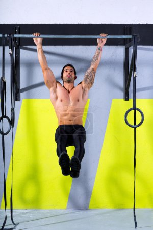 Crossfit toes to bar man pull-ups 2 bars workout