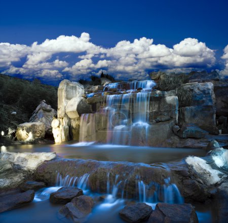 Fantasy waterfall