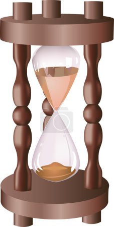 Hour-glass vector