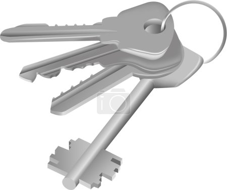 Vector Four keys on ring
