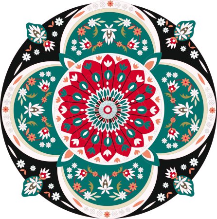 Oriental ornament vector