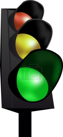 Traffic lights vector
