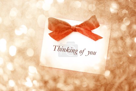 Thinking of you message