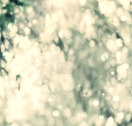 Gold and green colored abstract light background