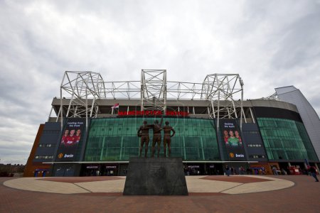 Manchester United stadium in Old Trafford.