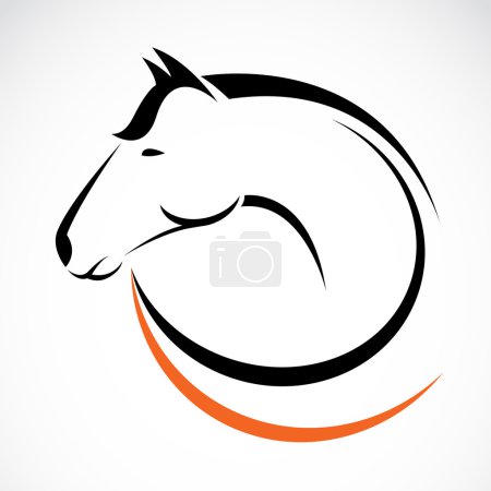 Vector image of an horse