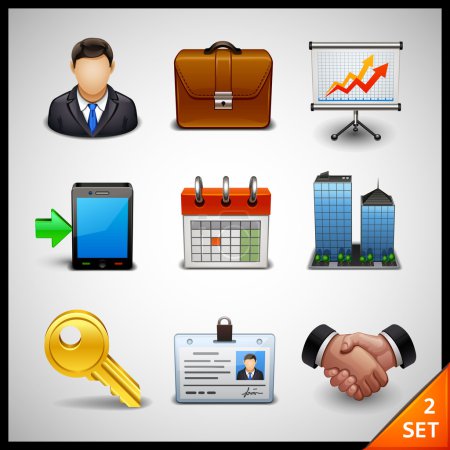 Business icons - set