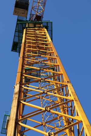 part of construction crane