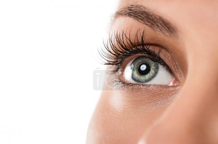 Natural female eye