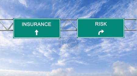 Road signs to insurance and risk