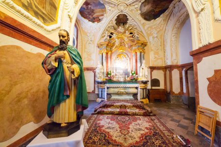 Interiors of Jasna Gora monastery in Czestochowa