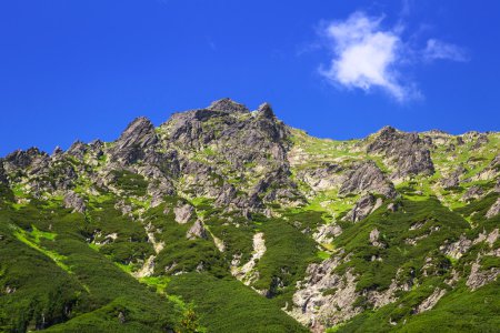 Beautiful scenery of Tatra mountains