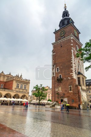 Main square of the old town in Cracow